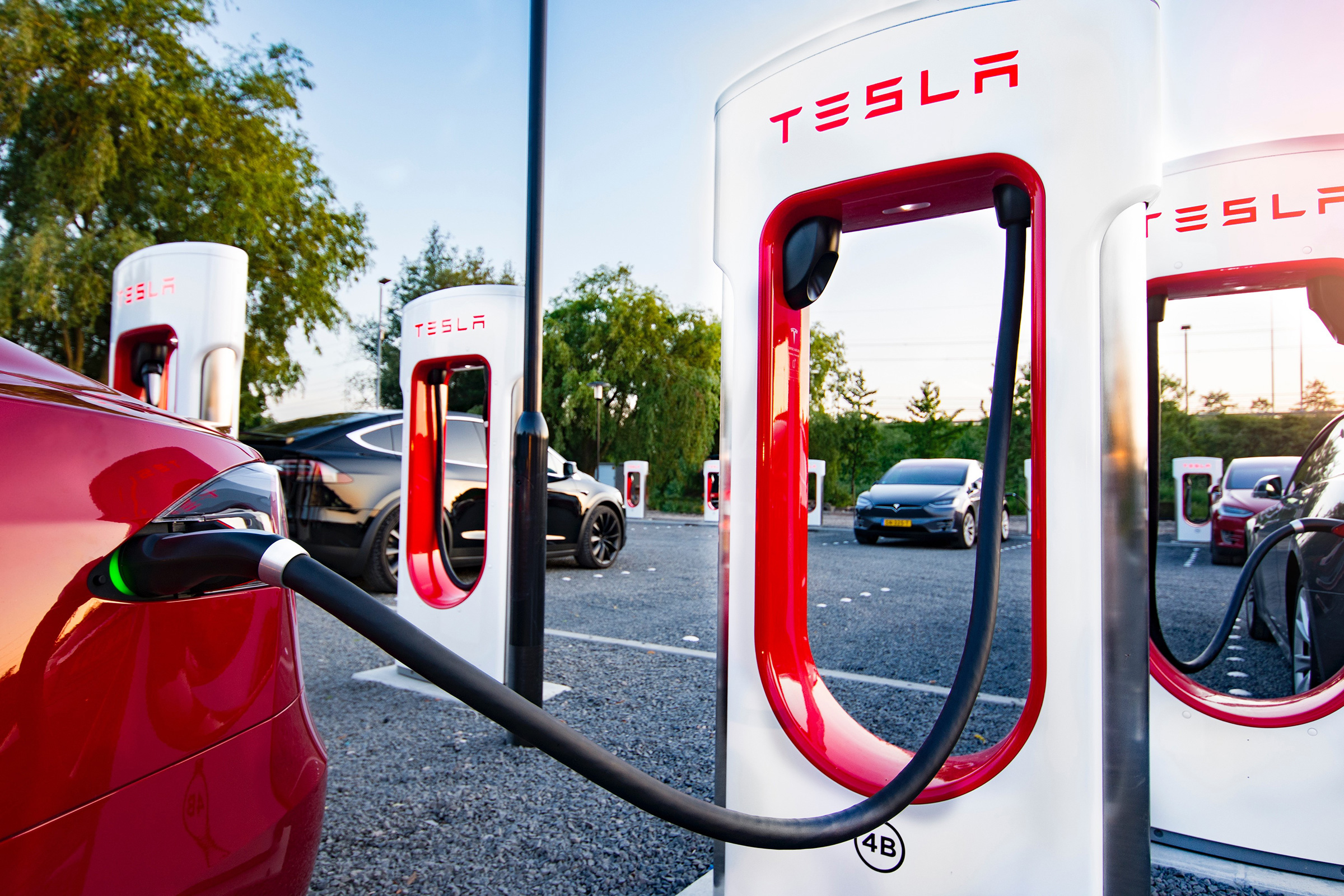 Tesla's Supercharging Network