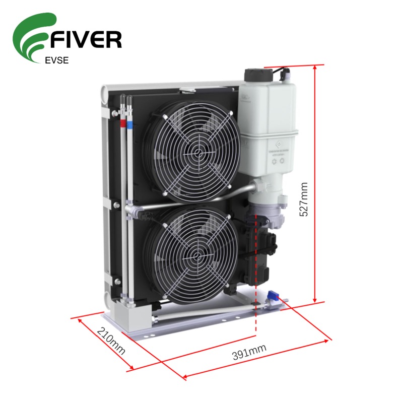 Fiver Liquid Cooling Unit: Advanced EV Charger TMS for Megawatt & Dual-Gun Fast Charging