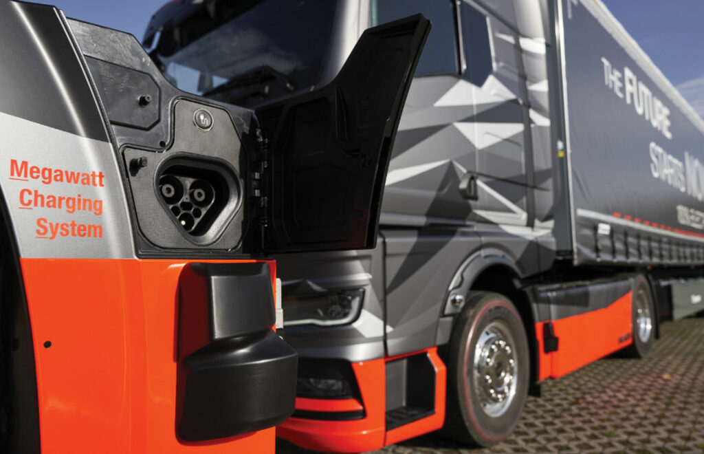 Megawatt Charging for Commercial Vehicle